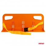 Amio - Διαχωριστικό/Σταθεροποιητής Αντικειμένων 4 Θέσεων Πορτ Μπαγκάζ Αντιολισθητικό Διάσταση 46x19x14cm Χρώμα Πορτοκαλί - 1 Τεμ (04769/AM)