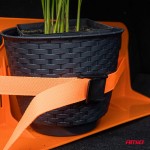 Amio - Διαχωριστικό/Σταθεροποιητής Αντικειμένων 4 Θέσεων Πορτ Μπαγκάζ Αντιολισθητικό Διάσταση 46x19x14cm Χρώμα Πορτοκαλί - 1 Τεμ (04769/AM)