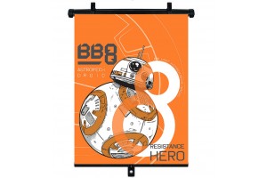 Κουρτινακι Ηλιοπροστασιας Σε Ρολο Star Wars 36x45cm Για Πλαινο ΤΖΑΜΙ/ΠΙΣΩ Παρμπριζ Amio - 1 Τεμ.