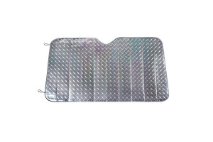 Ηλιοπροστασια Εσωτερικη Παρμπριζ 145x70cm Laser Αμιο - 1 ΤΕΜ.