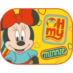 Ηλιοπροστασιες Πλαινες Minnie & Mickey Με Βεντουζα 44x35cm Amio - 2 Τεμ.