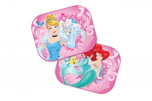 Ηλιοπροστασιες Πλαινες Princess Με Βεντουζα 2TEM (44x35cm) Amio