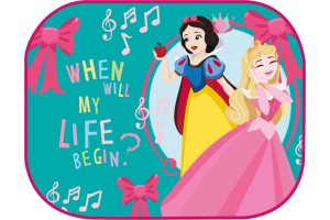 Ηλιοπροστασιες Πλαινες Πριγκιπισσες PRINCESSES​ Με Βεντουζα 2TEM (44x35cm) Amio