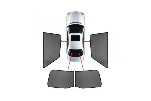 Κουρτινακια Μαρκε Car Shades Για Toyota Yaris Cross 5D 2020+ - 4 ΤΕΜ.