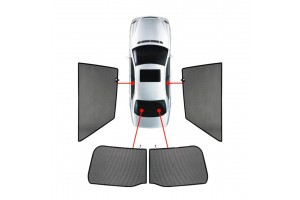 Vw Golf (MK8) 5D 2020+ Κουρτινακια Μαρκε Car Shades - 4 ΤΕΜ.