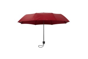 Ομπρελα Compact Base Φ97cm Χειροκινητο Ανοιγμα Σε Μπορντω Χρωμα Lampa - 1 ΤΕΜ.