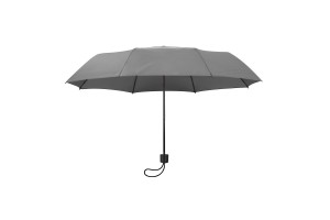 Ομπρελα Compact Base Φ97cm Χειροκινητο Ανοιγμα Σε Γκρι Χρωμα Lampa - 1 ΤΕΜ.