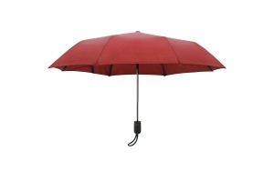 Ομπρελα Compact Midi Φ98cm Αντιανεμικη Με Αυτοματο Ανοιγμα Σε Μπορντω Χρωμα Lampa - 1 ΤΕΜ.