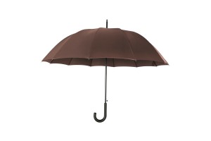 Ομπρελα Premium 111 Φ111cm Αντιανεμικη Με Αυτοματο Ανοιγμα Σε Καφε Χρωμα Lampa - 1 ΤΕΜ.