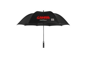 Ομπρελα Promo 129 Φ129cm Αντιανεμικη Με Αυτοματο Ανοιγμα Λογοτυπο Lampa Σε Μαυρο Χρωμα Lampa - 1 ΤΕΜ.