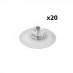 Βεντουζες Γενικης Χρησεως Με Βιδα M5x0,8mm/40mm Multiuse Cups Lampa -20 Τεμ