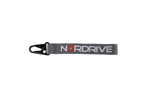 Μπρελοκ Καραμπινερ Με Logo Nordrive Σε Γκρι Σκουρο Χρωμα 1ΤΕΜ.