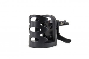 Ποτηροθηκη Αεραγωγου DH-02 Μαυρη 50>70mm