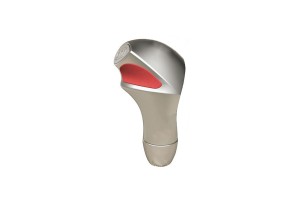 Πομολο Ταχυτητων Sun ΚΟΚΚΙΝΟ-ΔΕΡΜΑ Αλουμινιου Ομρ - 1 ΤΕΜ.