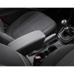 Ολοκληρωμένος Τεμπέλης Καθίσματος Armster 3 Seat Mounted Για Renault Twingo Lhd 2014+ / Smart Fortwo Lhd 2014+ / Forfour Lhd 2014+από Πλαστικό Και Vegan Δέρμα Σε Μαύρο Χρώμα Rati - 1 τεμ.