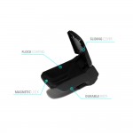 Τεμπελης Μαυρος Με Μεταλλικη Βαση Για Hyundai Getz 2002-2011 (6202-K11+KLC-UNV-SY) S-Dizayn - 2 Τεμ.