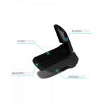 Τεμπελης Μαυρος Με Μεταλλικη Βαση Για Renault Kangoo 1998-2013 (7007-K1+KLC-UNV-SY) S-Dizayn - 2 Τεμ.