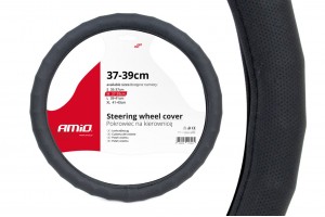 Καλυμμα Τιμονιου 37/39CM SWC-14 Μαυρο Αμιο - 1 ΤΕΜ.