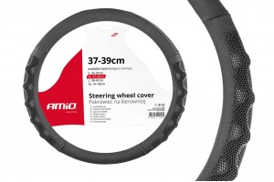 Καλυμμα Τιμονιου 37/39CM SWC-26 ΜΑΥΡΟ/ΓΚΡΙ