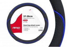 Καλυμμα Τιμονιου 37/39CM SWC-08 ΜΑΥΡΟ/ΜΠΛΕ Amio - 1 ΤΕΜ.