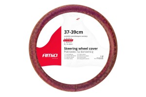 Καλυμμα Τιμονιου 37/39CM SWC-33-M Snakeskin Με Υφη ΦΙΔΙΟΥ​ Amio - 1 ΤΕΜ.