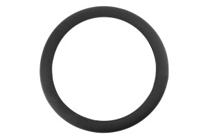 Καλυμμα Τιμονιου Velour 37/39cm Μαυρο Amio - 1 Τεμ.