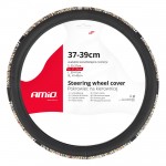 Καλυμμα Τιμονιου SWC-59 (M) 37>39cm Μαυρο Με Σχεδιο Πολυχρωμη Ψαθα Amio - 1 ΤΕΜ. Καλυμμα Τιμονιου SWC-59 (M) 37>39cm Μαυρο Με Σχεδιο Πολυχρωμη Ψαθα Amio - 1 ΤΕΜ.