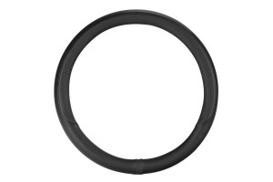 Καλυμμα Τιμονιου Noble (M) 37/39cm Μαυρο Οικολογικο Δερμα Αοσμο (ΠΑΧΟΣ 8,2cm) Lampa