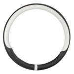 Καλυμμα Τιμονιου Noble (M) 37/39cmΜΑΥΡΟ/ΛΕΥΚΟ Οικολογικο Δερμα Αοσμο (ΠΑΧΟΣ 8,2cm) Lampa Καλυμμα Τιμονιου Noble (M) 37/39cmΜΑΥΡΟ/ΛΕΥΚΟ Οικολογικο Δερμα Αοσμο (ΠΑΧΟΣ 8,2cm) Lampa