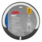 Καλυμμα Τιμονιου Noble (M) 37/39cmΜΑΥΡΟ/ΛΕΥΚΟ Οικολογικο Δερμα Αοσμο (ΠΑΧΟΣ 8,2cm) Lampa Καλυμμα Τιμονιου Noble (M) 37/39cmΜΑΥΡΟ/ΛΕΥΚΟ Οικολογικο Δερμα Αοσμο (ΠΑΧΟΣ 8,2cm) Lampa