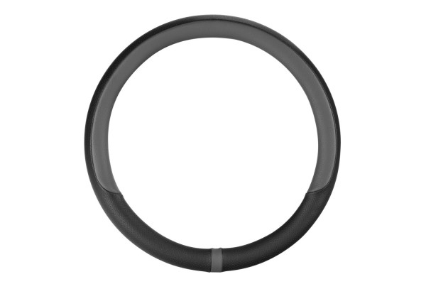 Καλυμμα Τιμονιου Noble (M) 37/39cmΜΑΥΡΟ/ΓΚΡΙ Οικολογικο Δερμα Αοσμο (ΠΑΧΟΣ 8,2cm) Lampa Καλυμμα Τιμονιου Noble (M) 37/39cmΜΑΥΡΟ/ΓΚΡΙ Οικολογικο Δερμα Αοσμο (ΠΑΧΟΣ 8,2cm) Lampa