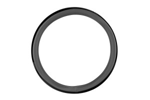 Καλυμμα Τιμονιου Aura (M) 37/39cmΜΑΥΡΟ/ΓΚΡΙ Οικολογικο Δερμα Αοσμο (ΠΑΧΟΣ 8,2cm) Lampa