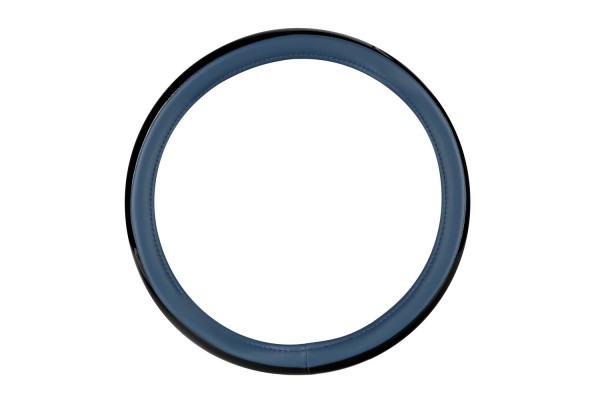 Καλυμμα Τιμονιου Aura (M) 37/39cmΜΑΥΡΟ/ΜΠΛΕ Οικολογικο Δερμα Αοσμο (ΠΑΧΟΣ 8,2cm) Lampa Καλυμμα Τιμονιου Aura (M) 37/39cmΜΑΥΡΟ/ΜΠΛΕ Οικολογικο Δερμα Αοσμο (ΠΑΧΟΣ 8,2cm) Lampa