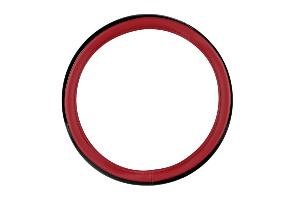 Καλυμμα Τιμονιου Aura (M) 37/39cmΜΑΥΡΟ/ΚΟΚΚΙΝΟ Οικολογικο Δερμα Αοσμο (ΠΑΧΟΣ 8,2cm) Lampa Καλυμμα Τιμονιου Aura (M) 37/39cmΜΑΥΡΟ/ΚΟΚΚΙΝΟ Οικολογικο Δερμα Αοσμο (ΠΑΧΟΣ 8,2cm) Lampa