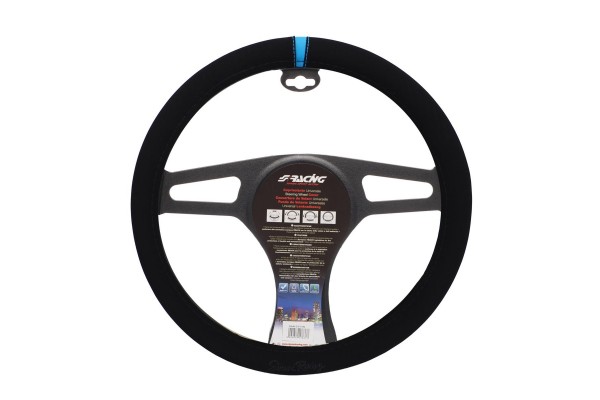 Καλυμμα Τιμονιου Carrera Look Blue Μαυρο Με Μπλε Ριγα Μικροφιμπρα 37-39cm Simoni RACING- 1 τεμ. Καλυμμα Τιμονιου Carrera Look Blue Μαυρο Με Μπλε Ριγα Μικροφιμπρα 37-39cm Simoni RACING- 1 τεμ.