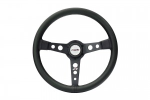 Τιμονι Grinta Μαυρο Οικολογικο Δερμα Τριακτινο Διαμετρος 350mm Παχος 102mm​ Simoni Racing - 1 TEM.