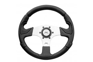 Τιμονι Kobra 320mm Τριακτινο Μαυρο Luisi