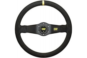 Τιμονι Rally Διλαμο Με Suede Μαυρο Omp - 1 TEM.