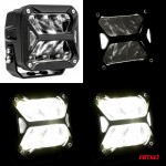 Προβολεας Οδηγησης Led Pro IP67 10-30V 58W Τετραγωνος 107x102x86mmΑΜΙΟ - 1 ΤΕΜ.