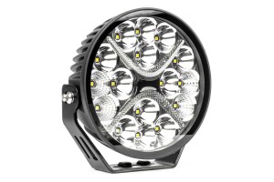 Προβολεας Οδηγησης Στρογγυλος Led Pro IP67 9600lm 10-30V - 80W - 6000K - 16 Led - 178x178x65mm Αμιο - 1 ΤΕΜ.