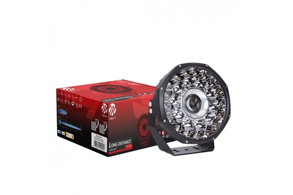 Προβολεας Εργασιας Work Lights Laser 12/24V 160W 19.600lm 28xHP+1xLASER Led 210x230x115mm M-TECH - 1 ΤΕΜ.