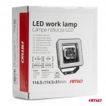 Προβολεας Εργασιας Τετραγωνος Led 45W 9-36V 8.000lm 6.500K AWL57 Amio - 1 ΤΕΜ.