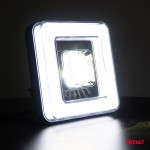 Προβολεας Εργασιας Τετραγωνος Led 45W 9-36V 8.000lm 6.500K AWL57 Amio - 1 ΤΕΜ.