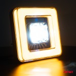 Προβολεας Εργασιας Τετραγωνος Led 45W 9-36V 8.000lm 6.500K AWL57 Amio - 1 ΤΕΜ.