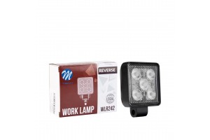 Προβολεας Εργασιας Work Light 12/24V 5.700K 5x1,5W max750lm Flood 73x97mm Για Οπισθοπορεια Τετραγωνος M-TECH - 1 Τεμ.