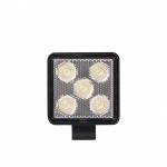 Προβολεας Εργασιας Work Light 12/24V 5.700K 5x1,5W max750lm Flood 73x97mm Για Οπισθοπορεια Τετραγωνος M-TECH - 1 Τεμ.