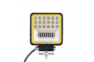Προβολεας Εργασιας Work Lights 12/24V 42x1W SMDx3030LED 42W 6.000K 2.880lm 108x108x47mmM-TECH -1ΤΕΜ.