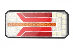 Φαναρι Τρειλερ Αριστερο RCL-01-L 10-30V Led 236x104x40mm Με Καλωδιο 1ΤΕΜ