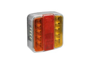 Lampa Πίσω Φανάρι Τρέιλερ , Φορτηγού Led 5 Λειτουργιών (Stop / Θέση / Φλας ) - 12V / 24V 1τεμ (L4155.6)