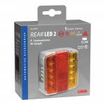 Lampa Πίσω Φανάρι Τρέιλερ , Φορτηγού Led 5 Λειτουργιών (Stop / Θέση / Φλας ) - 12V / 24V 1τεμ (L4155.6)